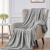Fleece blanket, Fleece throw blanket, fluffy blanket, warm blanket, soft blanket,sofa fleece throw, sofa blankets , light grey blankets, double size